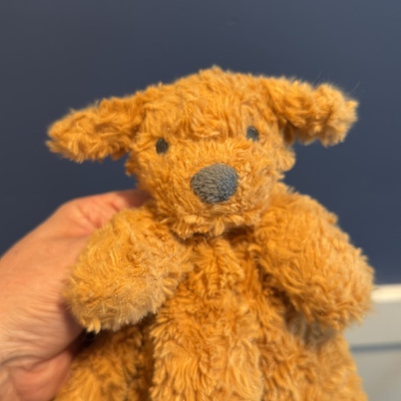 Cloud Island Golden Doodle Brown Puppy Dog Baby Security Blanket Plush Lovey - Picture 4 of 6